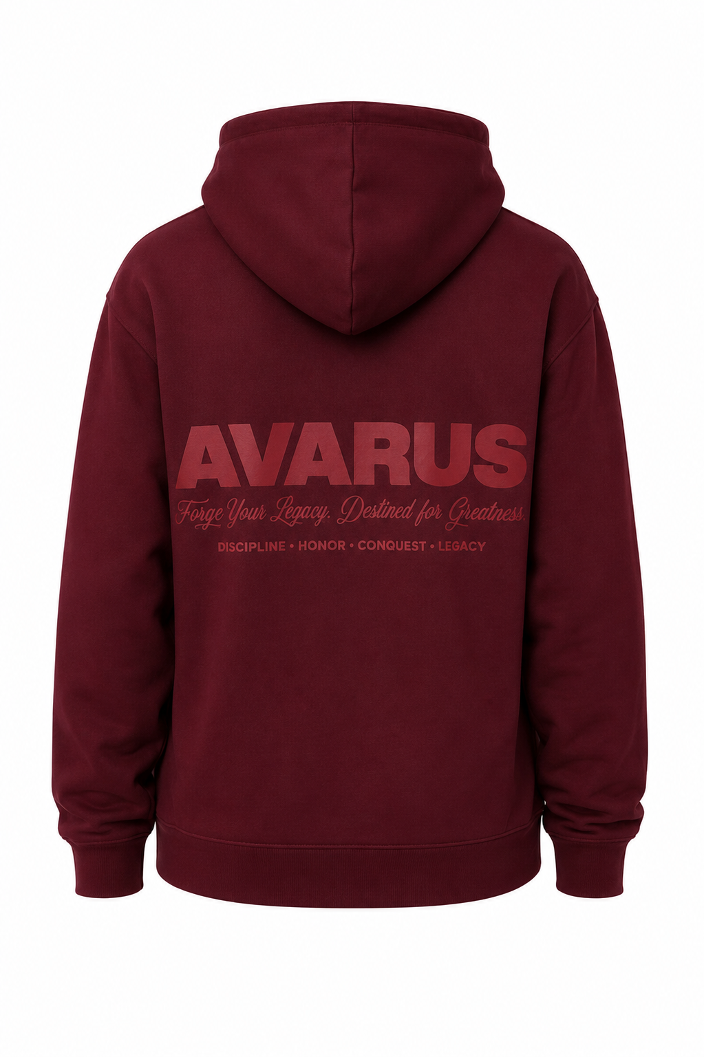 Rubra Gladiatrix | Polerón Mujer Avarus Burdeo Imperial | Talla M
