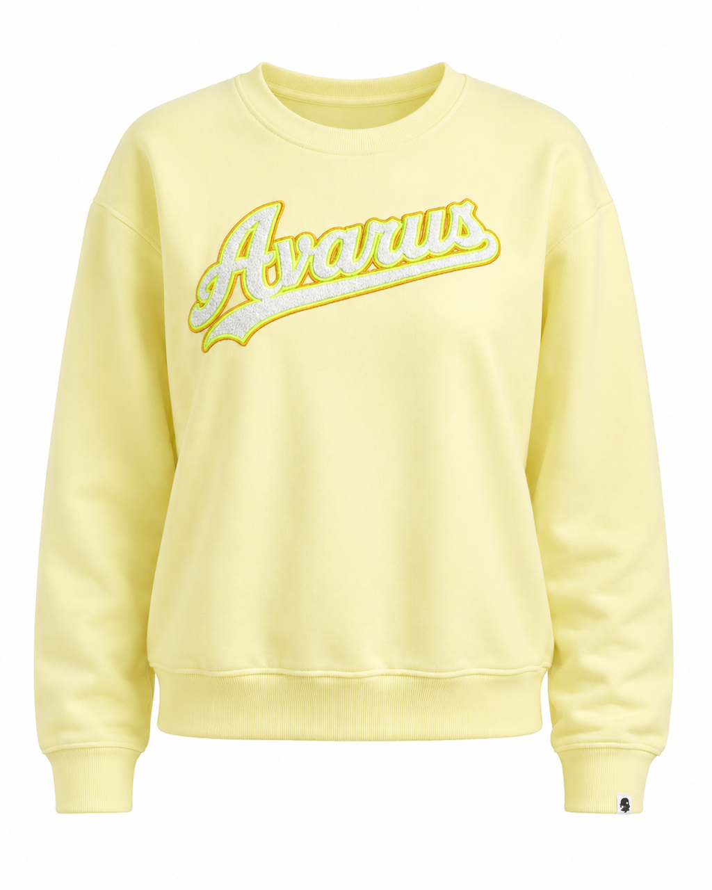 Aurea Lumina | Polerón Mujer Avarus Amarillo Pastel | Talla M