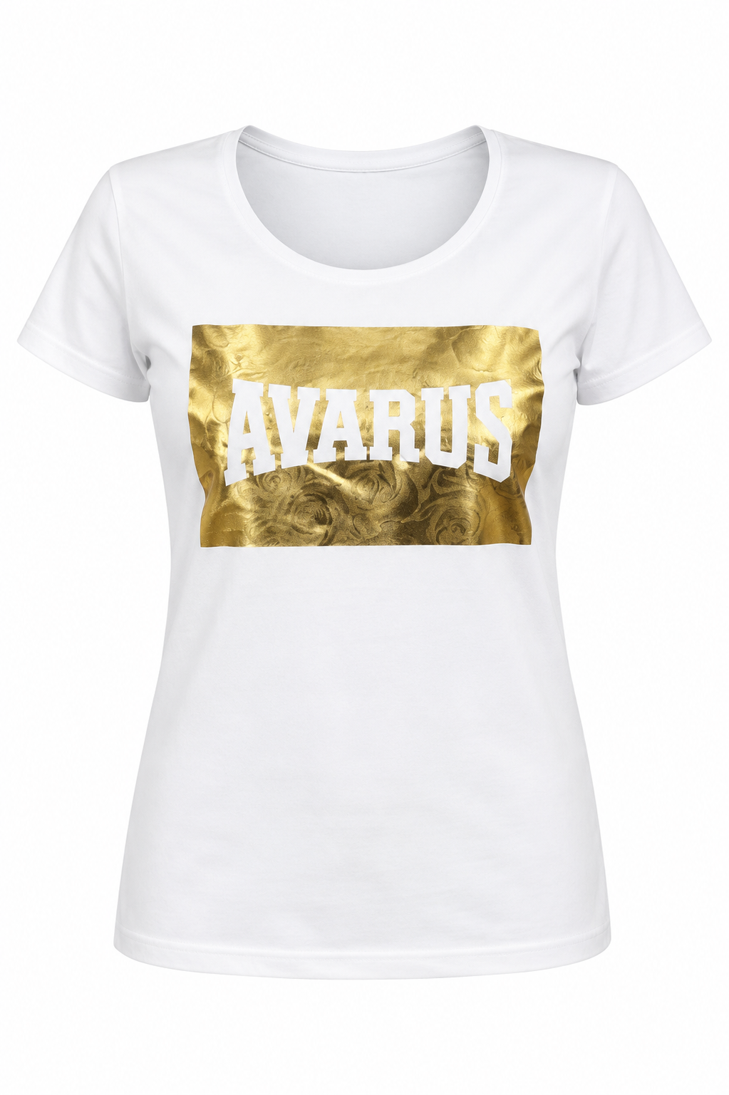Polera Avarus Gold Mujer | Blanca | Talla L