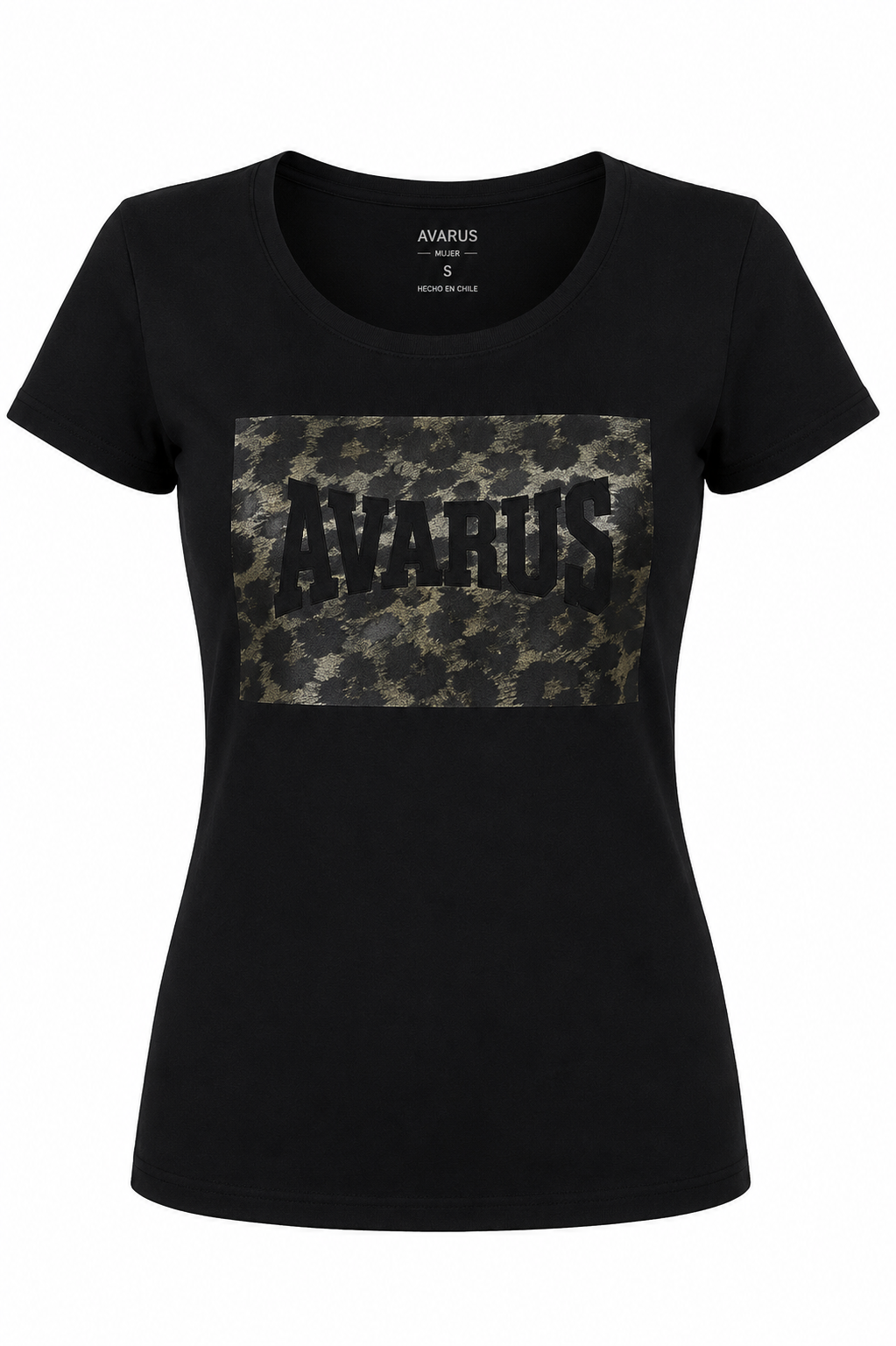 Polera Avarus Animal Print Mujer, Talla S 🐆⚔️