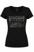 Polera Avarus Animal Print Mujer, Talla S 🐆⚔️