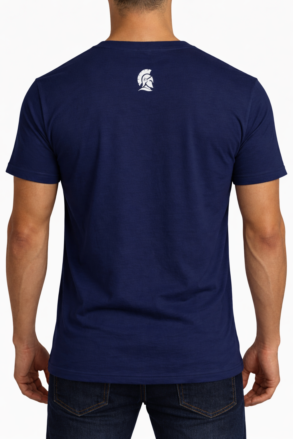 Polera Azul Marino, cuello redondo Avarus